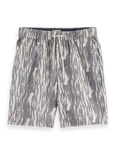 SCOTCH AND SODA Fave-Jacquard Viscose-Blend Bermuda - Gravity NYC